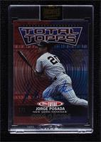 Jorge Posada (2003 Topps Total - Total Topps) [Buyback] #/1
