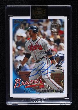 2021 Topps Archives Signature Series - Retired Player Edition Buybacks #10TUS-US-189 - Derrek Lee (2010 Topps Update Series) /66 [Buyback]