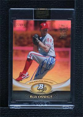 2021 Topps Archives Signature Series - Retired Player Edition Buybacks #11BP-15 - Roy Oswalt (2011 Bowman Platinum) /46 [Buyback]