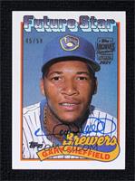 Gary Sheffield (1989 Topps) #45/58