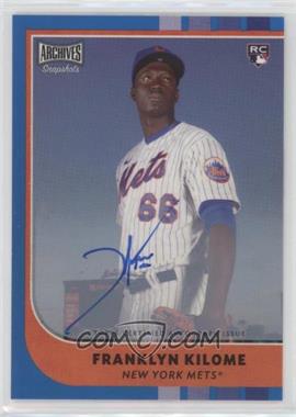 2021 Topps Archives Snapshots - [Base] - Blue Border Autographs #17 - Franklyn Kilome /50