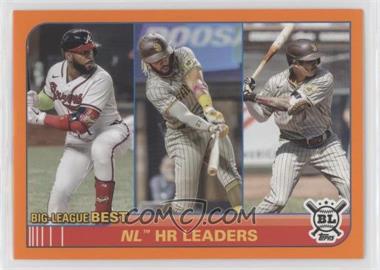 2021 Topps Big League - [Base] - Orange #255 - Big League Best - Fernando Tatis Jr., Manny Machado, Marcell Ozuna