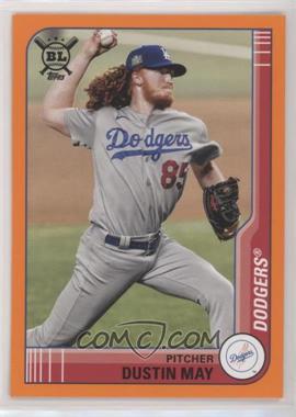 2021 Topps Big League - [Base] - Orange #30 - Veterans & Rookies - Dustin May