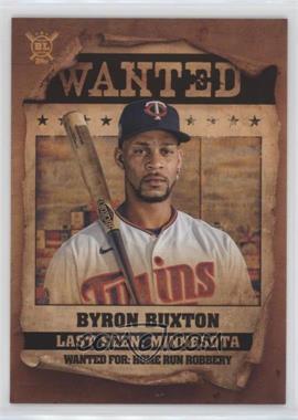 2021 Topps Big League - Wanted #WT-12 - Byron Buxton