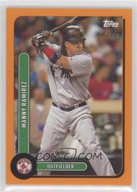 2021 Topps Brooklyn Collection - [Base] - Orange #18 - Manny Ramirez /25