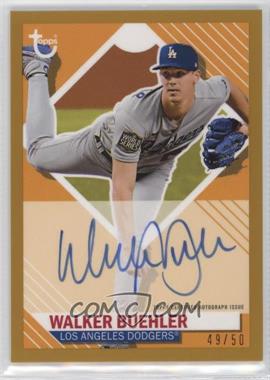 2021 Topps Brooklyn Collection - Brooklyn Autographs - Gold #BKA-WB - Walker Buehler /50