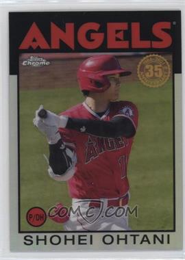 2021 Topps Chrome - 1986 Topps Baseball #86BC-9 - Shohei Ohtani