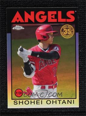 2021 Topps Chrome - 1986 Topps Baseball #86BC-9 - Shohei Ohtani