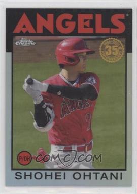 2021 Topps Chrome - 1986 Topps Baseball #86BC-9 - Shohei Ohtani