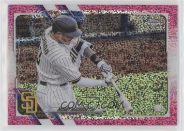 2021 Topps Chrome - [Base] - Magenta Speckle Refractor #148 - Manny Machado /350