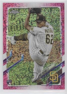 2021 Topps Chrome - [Base] - Magenta Speckle Refractor #196 - Luis Patino /350