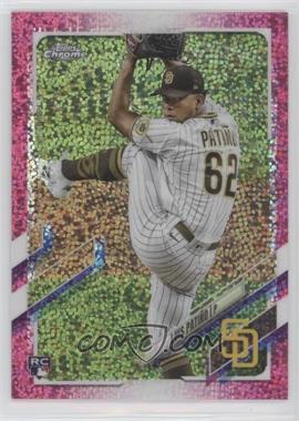 2021 Topps Chrome - [Base] - Magenta Speckle Refractor #196 - Luis Patino /350