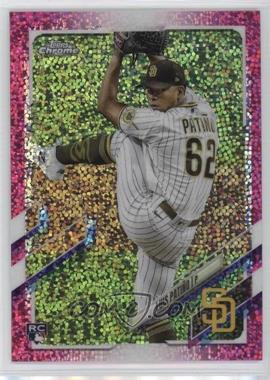 2021 Topps Chrome - [Base] - Magenta Speckle Refractor #196 - Luis Patino /350