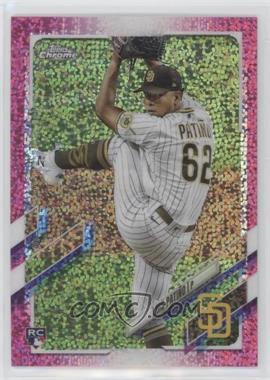 2021 Topps Chrome - [Base] - Magenta Speckle Refractor #196 - Luis Patino /350