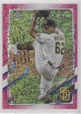 2021 Topps Chrome - [Base] - Magenta Speckle Refractor #196 - Luis Patino /350