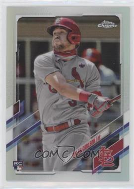 2021 Topps Chrome - [Base] - Refractor #140.1 - Dylan Carlson (Swinging)