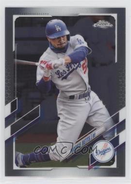 2021 Topps Chrome - [Base] #100.1 - Mookie Betts (Vertical, Swinging)