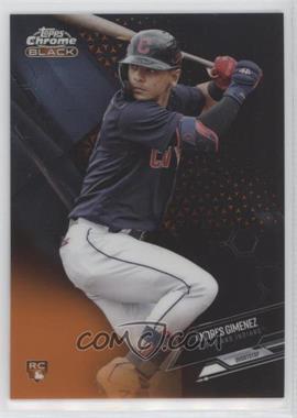 2021 Topps Chrome Black - [Base] - Orange Refractor #28 - Andres Gimenez /25