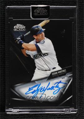 2021 Topps Chrome Black - Chrome Black Autographs #CBA-EMA - Edgar Martinez [Uncirculated]