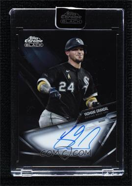 2021 Topps Chrome Black - Chrome Black Autographs #CBA-YG - Yasmani Grandal [Uncirculated]