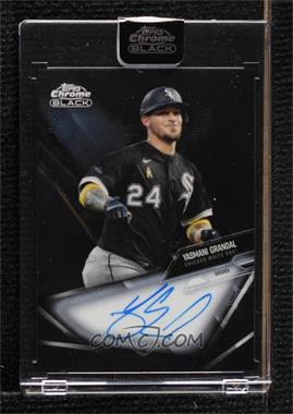 2021 Topps Chrome Black - Chrome Black Autographs #CBA-YG - Yasmani Grandal [Uncirculated]