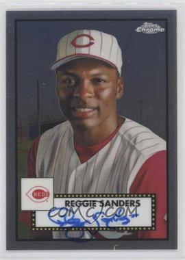 2021 Topps Chrome Platinum Anniversary - Autographs #PA-RS - Reggie Sanders