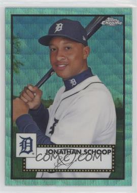 2021 Topps Chrome Platinum Anniversary - [Base] - Aqua Wave Refractor #388 - Jonathan Schoop