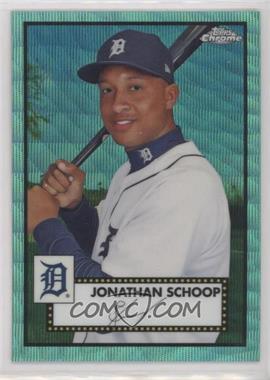 2021 Topps Chrome Platinum Anniversary - [Base] - Aqua Wave Refractor #388 - Jonathan Schoop