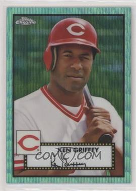 2021 Topps Chrome Platinum Anniversary - [Base] - Aqua Wave Refractor #480 - Ken Griffey