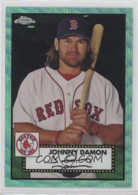 2021 Topps Chrome Platinum Anniversary - [Base] - Aqua Wave Refractor #534 - Johnny Damon