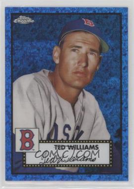 2021 Topps Chrome Platinum Anniversary - [Base] - Blue Mini-Diamond Refractor #614 - Ted Williams /199