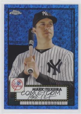 2021 Topps Chrome Platinum Anniversary - [Base] - Blue Mini-Diamond Refractor #695 - Mark Teixeira /199 [EX to NM]