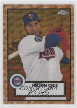 2021 Topps Chrome Platinum Anniversary - [Base] - Gold & Rose Gold 70th Wave Refractor #227 - Nelson Cruz /50