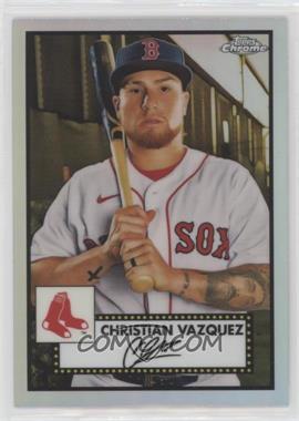 2021 Topps Chrome Platinum Anniversary - [Base] - Refractor #463 - Christian Vazquez