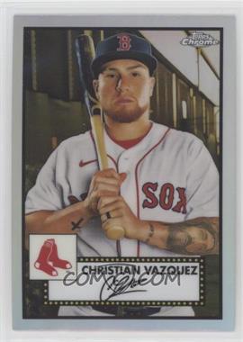 2021 Topps Chrome Platinum Anniversary - [Base] - Refractor #463 - Christian Vazquez