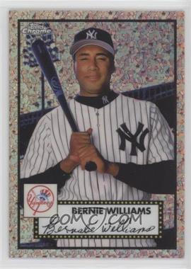 2021 Topps Chrome Platinum Anniversary - [Base] - Rose Gold Mini-Diamond Refractor #513 - Bernie Williams /75