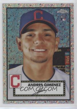 2021 Topps Chrome Platinum Anniversary - [Base] - Rose Gold Mini-Diamond Refractor #66 - Andres Gimenez /75