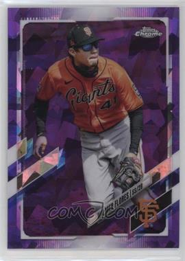 2021 Topps Chrome Sapphire Edition - [Base] - Purple #191 - Wilmer Flores /10