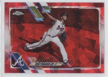 2021 Topps Chrome Sapphire Edition - [Base] - Red #576 - Carl Edwards Jr. /5