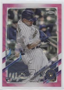 2021 Topps Chrome Update Series - Target [Base] - Pink Wave Refractor #USC43 - Mario Feliciano