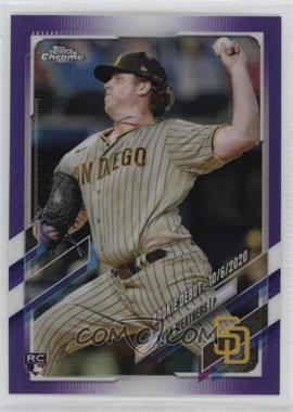 2021 Topps Chrome Update Series - Target [Base] - Purple Refractor #USC15 - Rookie Debut - Ryan Weathers