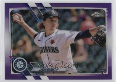 2021 Topps Chrome Update Series - Target [Base] - Purple Refractor #USC70 - Logan Gilbert