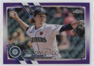 2021 Topps Chrome Update Series - Target [Base] - Purple Refractor #USC70 - Logan Gilbert