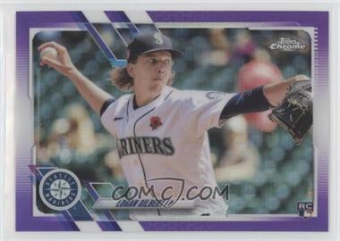 2021 Topps Chrome Update Series - Target [Base] - Purple Refractor #USC70 - Logan Gilbert