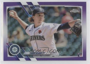 2021 Topps Chrome Update Series - Target [Base] - Purple Refractor #USC70 - Logan Gilbert