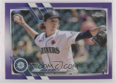 2021 Topps Chrome Update Series - Target [Base] - Purple Refractor #USC70 - Logan Gilbert