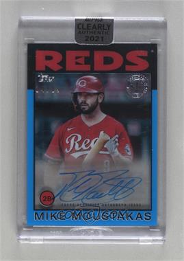 2021 Topps Clearly Authentic Autographs - 1986 Topps Baseball - Blue #86TBA-MMO - Mike Moustakas /25 [Uncirculated]