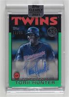 Torii Hunter [Uncirculated] #/99