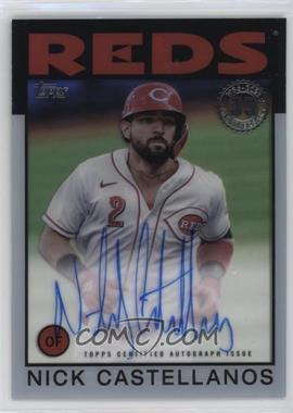 2021 Topps Clearly Authentic Autographs - 1986 Topps Baseball #86TBA-NC - Nick Castellanos