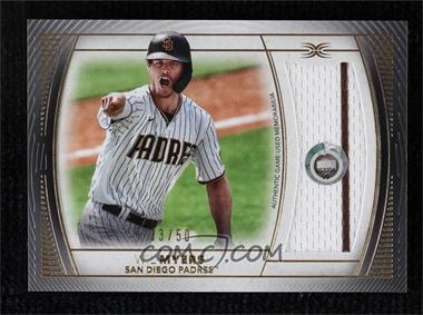 2021 Topps Definitive Collection - Jumbo Relic Collection #DJR-WM - Wil Myers /50